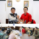 STEVIE SUMAMPOUW MASUK GARDA TERDEPAN DETEKSI DINI, GUBERNUR YULIUS SELVANUS SERAHKAN SK FKDM SULUT