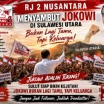 SULUT ANTUSIAS MENANTI KEDATANGAN JOKOWI, RJ 2 NUSANTARA KOBARKAN SEMANGAT PERSAUDARAAN